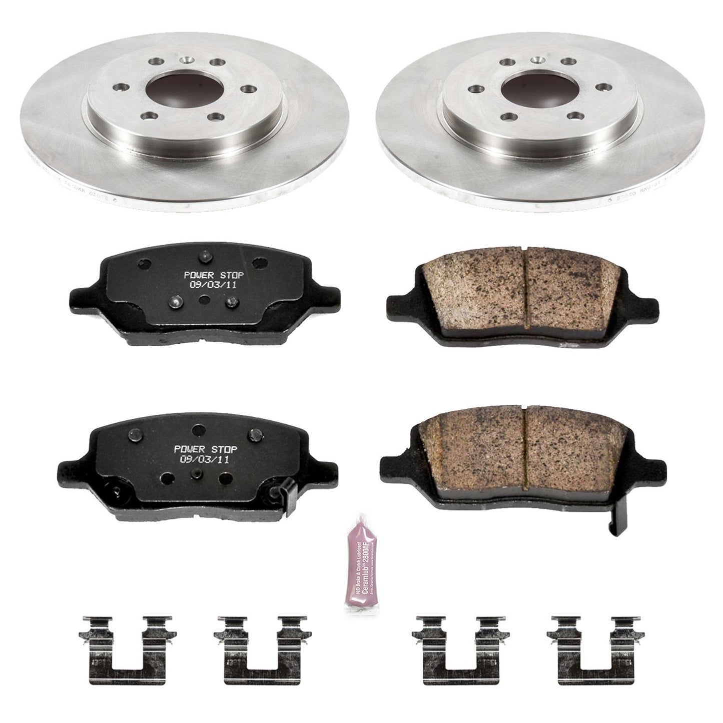 Power Stop Z17 Evolution Plus Stock Replacement Brake Kits KOE6174