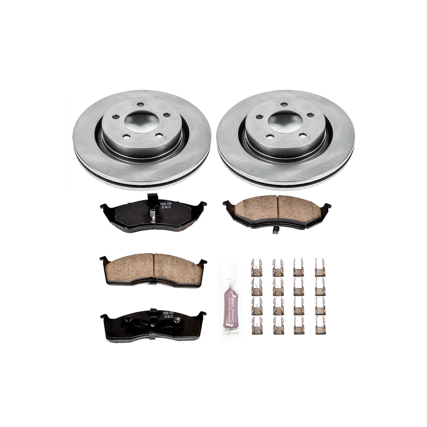 Power Stop Z17 Evolution Plus Stock Replacement Brake Kits KOE6179