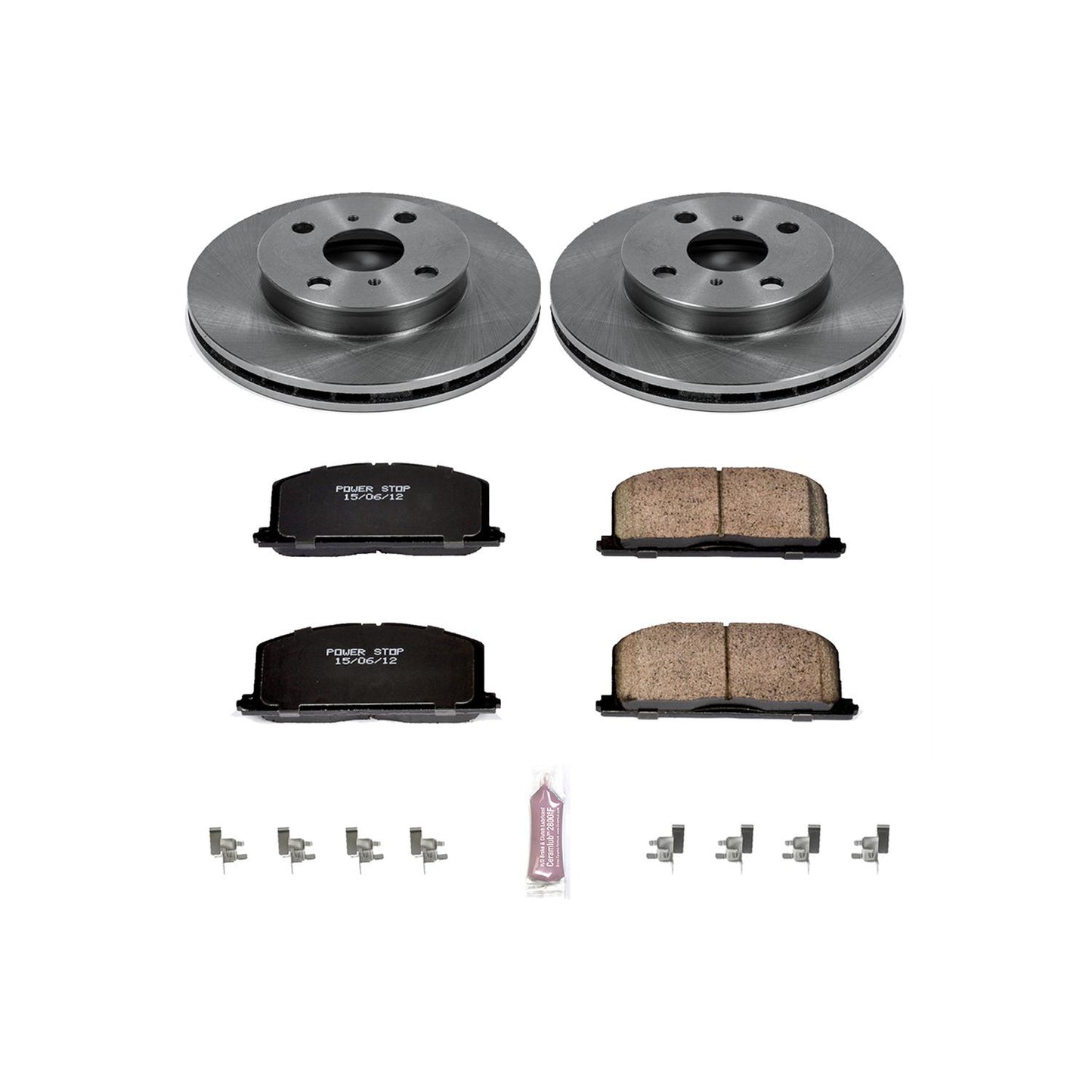 Power Stop Z17 Evolution Plus Stock Replacement Brake Kits KOE6239