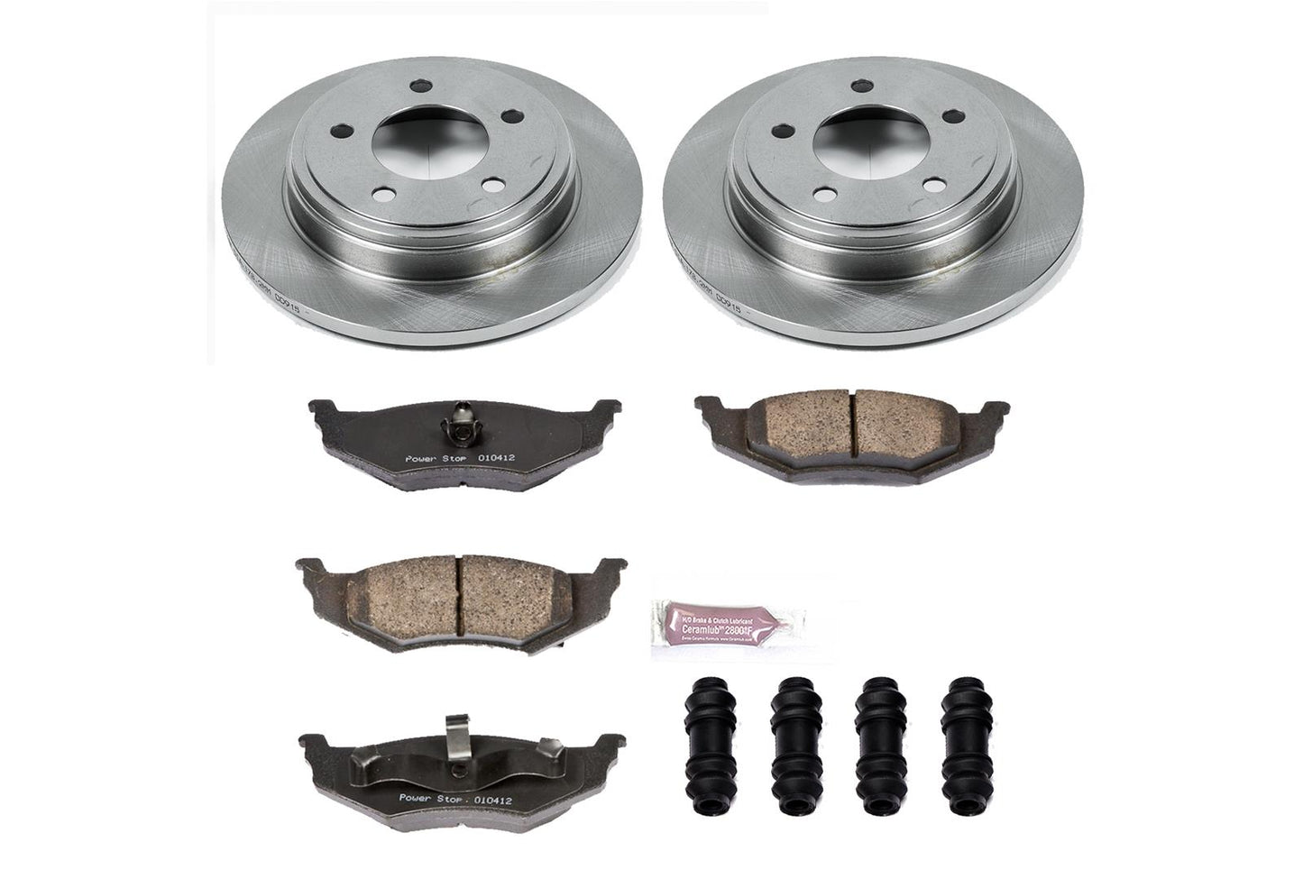 Power Stop Z17 Evolution Plus Stock Replacement Brake Kits KOE6263