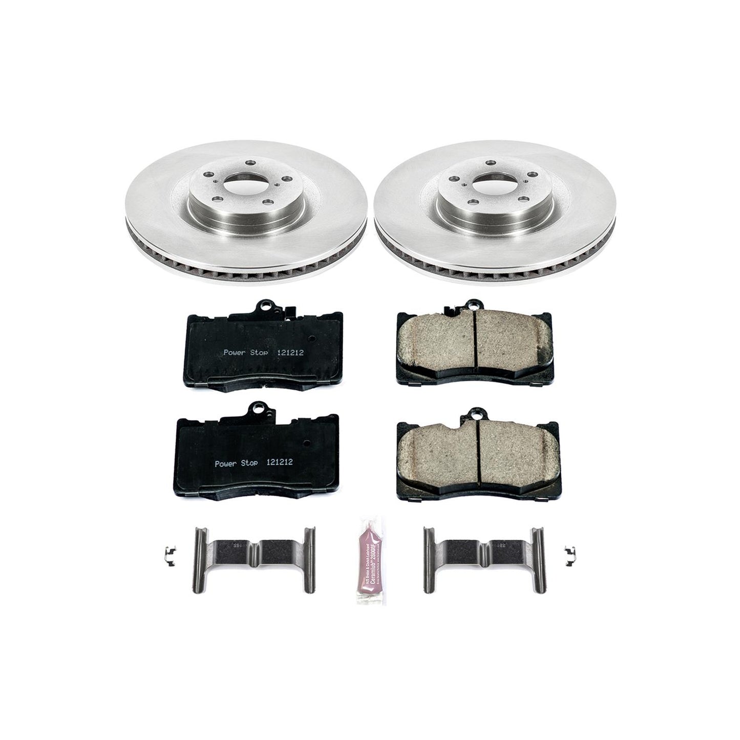 Power Stop Z17 Evolution Plus Stock Replacement Brake Kits KOE6355