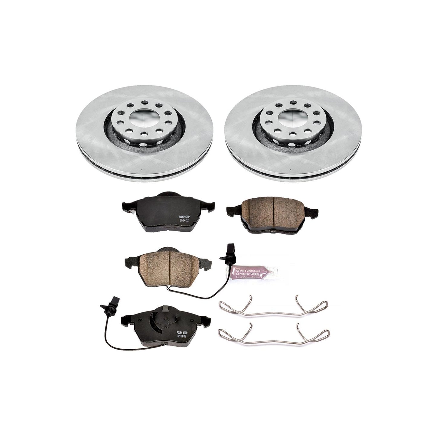 Power Stop Z17 Evolution Plus Stock Replacement Brake Kits KOE636