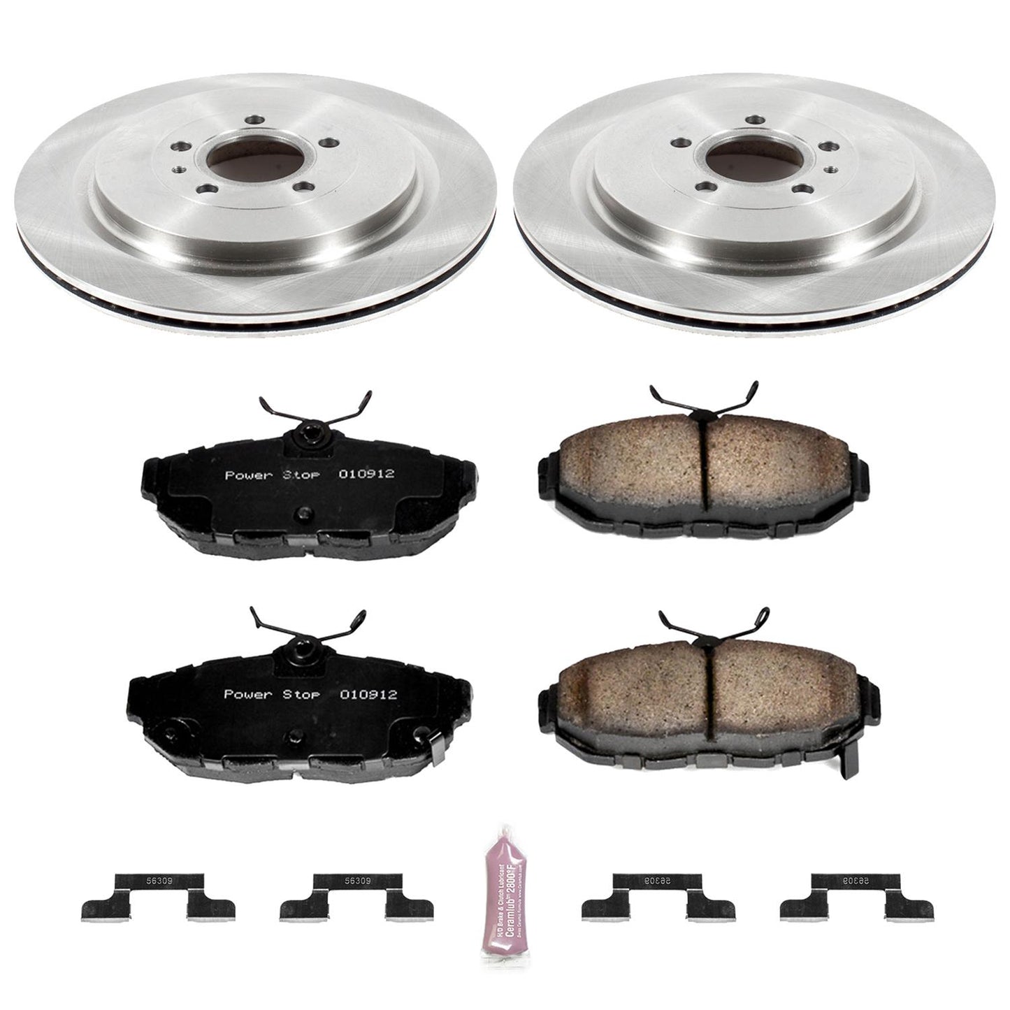 Power Stop Z17 Evolution Plus Stock Replacement Brake Kits KOE6402