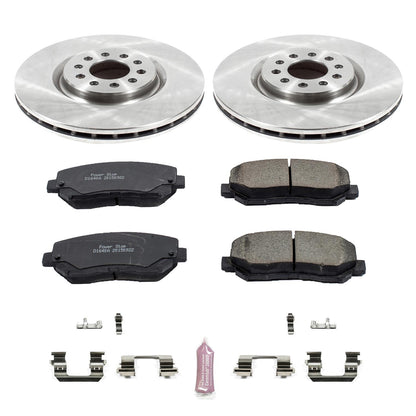 Power Stop Z17 Evolution Plus Stock Replacement Brake Kits KOE6538