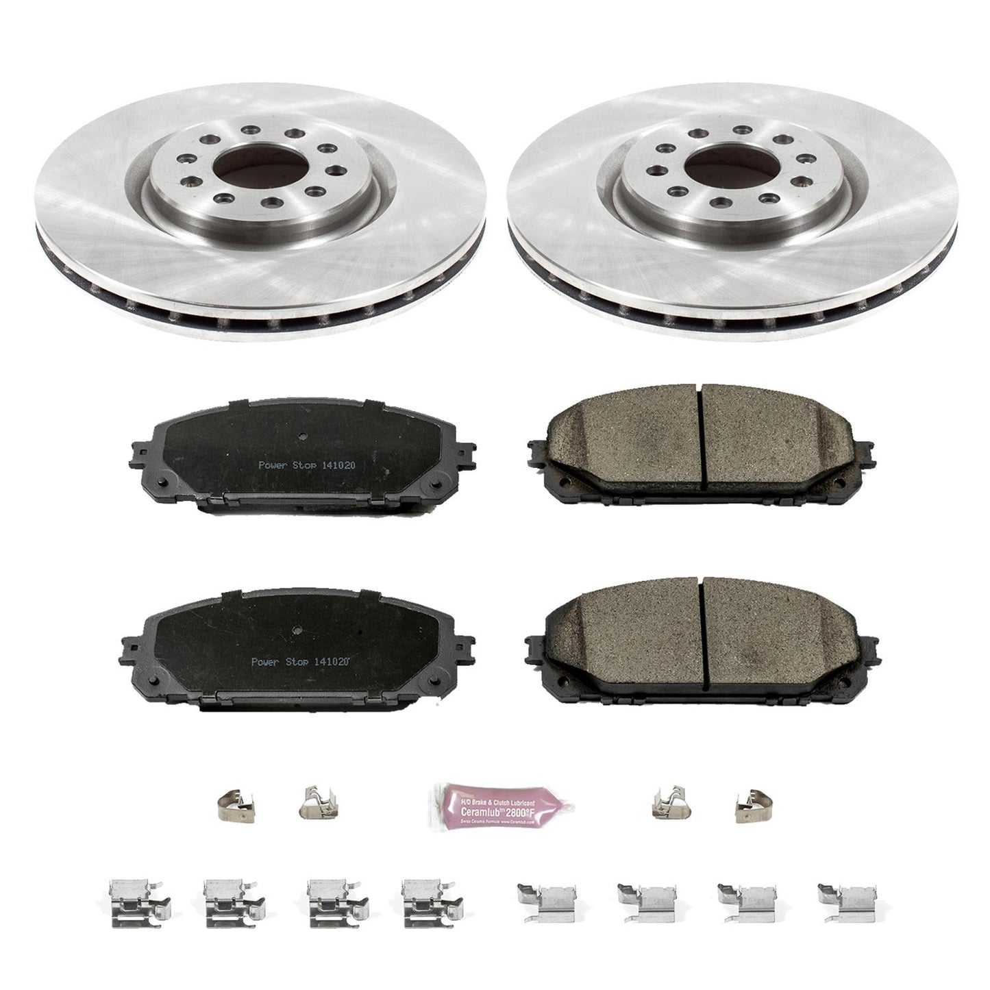 Power Stop Z17 Evolution Plus Stock Replacement Brake Kits KOE6540