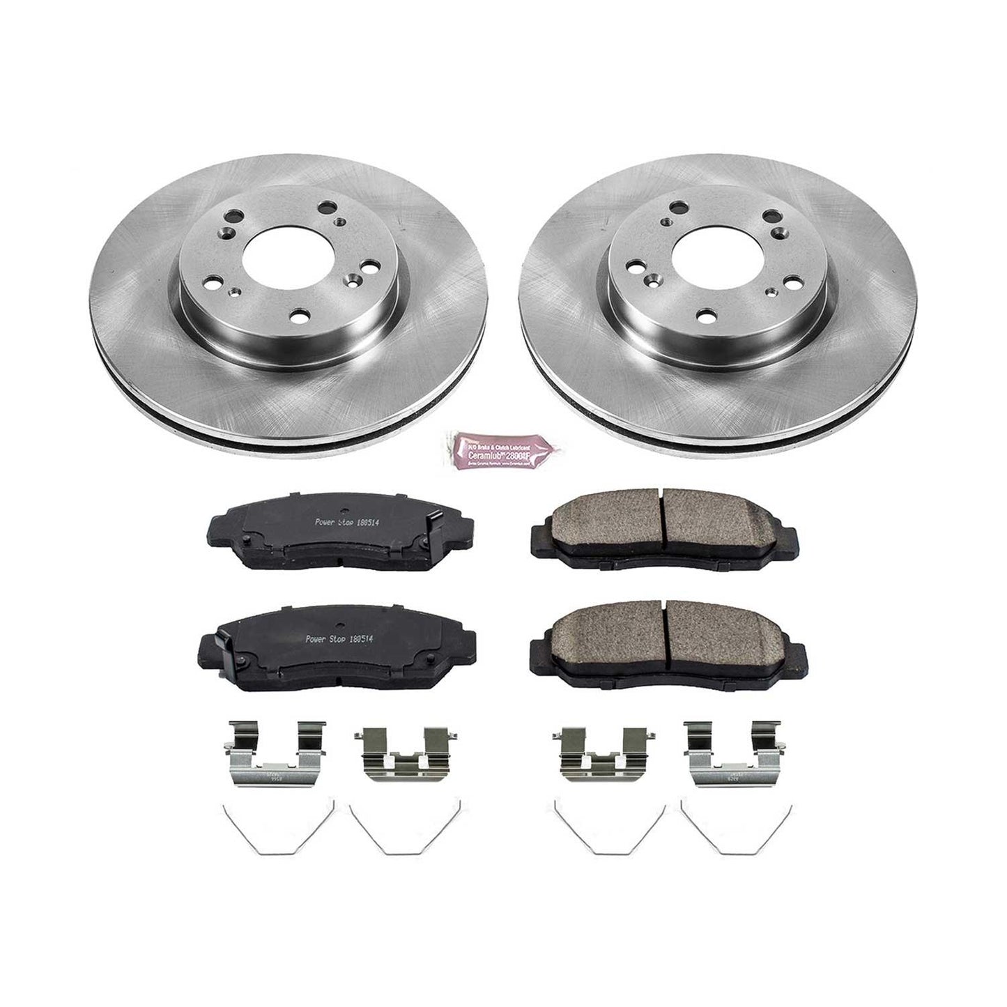 Power Stop Z17 Evolution Plus Stock Replacement Brake Kits KOE6766
