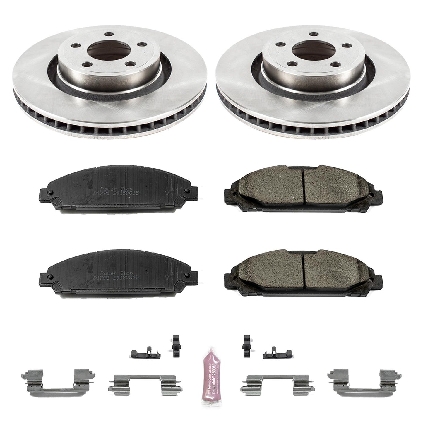 Power Stop Z17 Evolution Plus Stock Replacement Brake Kits KOE6809