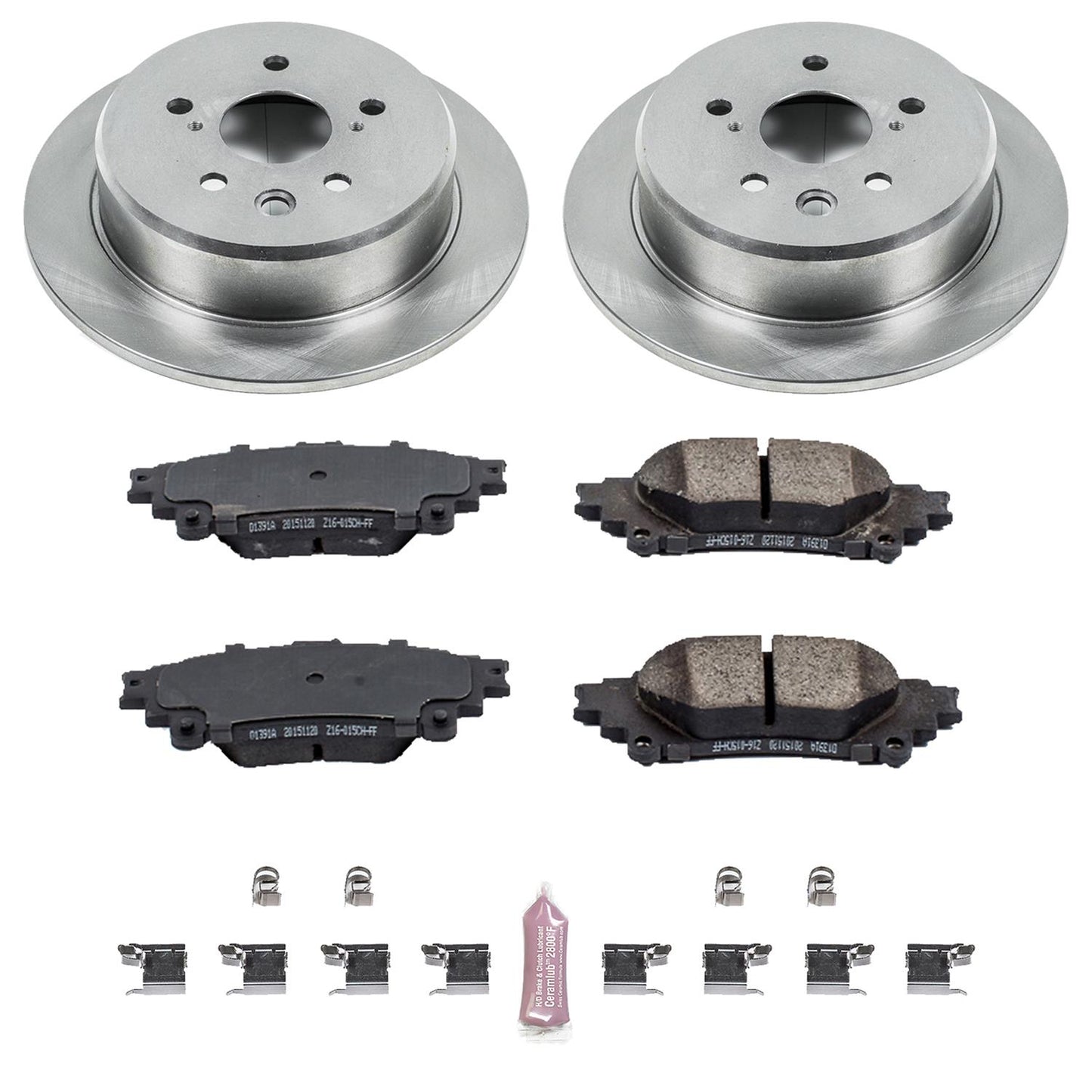 Power Stop Z17 Evolution Plus Stock Replacement Brake Kits KOE6930