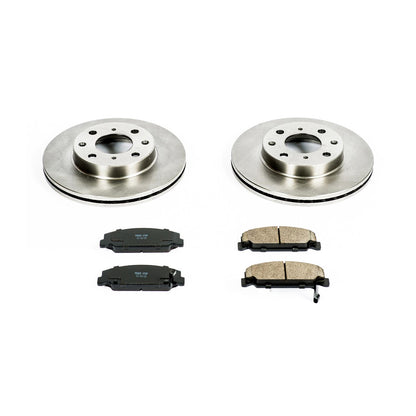 Power Stop Z17 Evolution Plus Stock Replacement Brake Kits KOE699