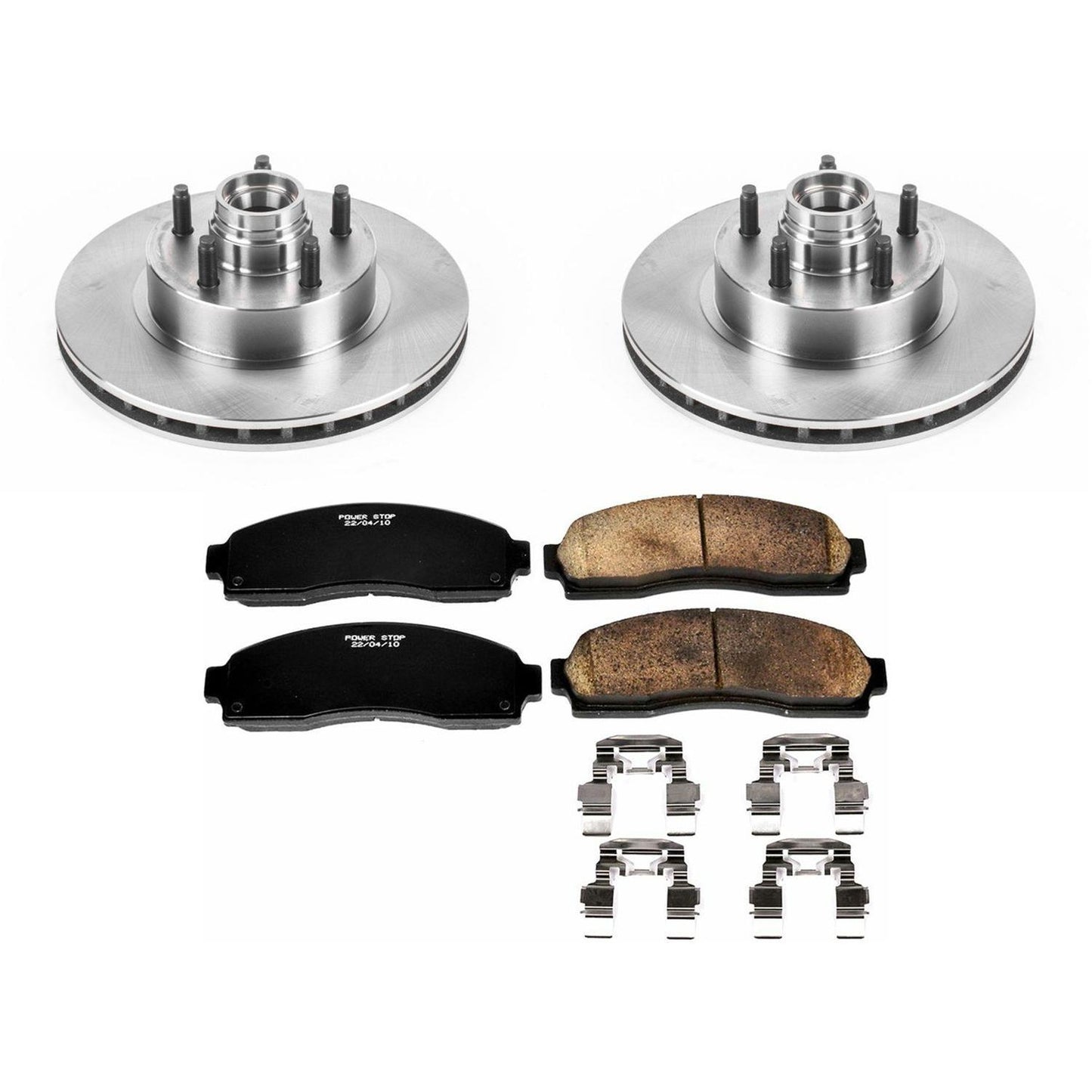Power Stop Z17 Evolution Plus Stock Replacement Brake Kits KOE7004
