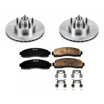 Power Stop Z17 Evolution Plus Stock Replacement Brake Kits KOE7004