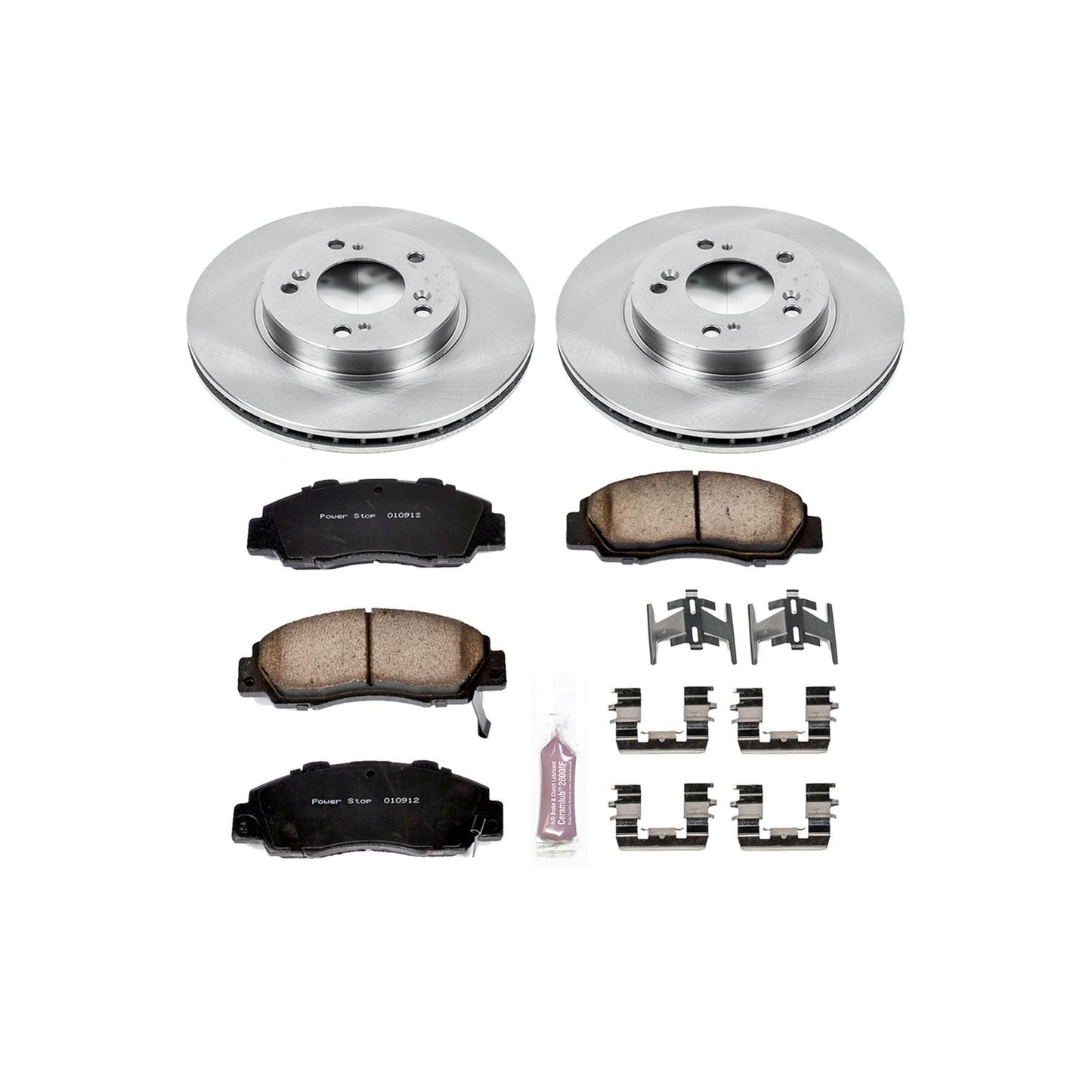 Power Stop Z17 Evolution Plus Stock Replacement Brake Kits KOE704