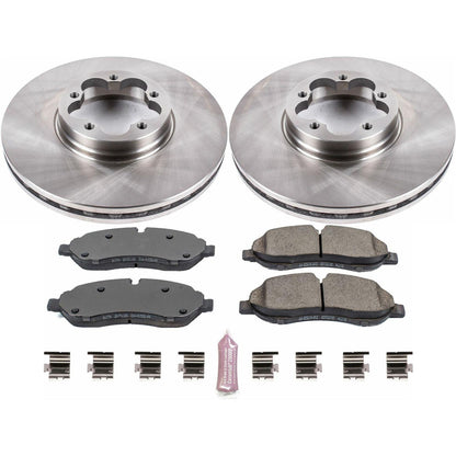 Power Stop Z17 Evolution Plus Stock Replacement Brake Kits KOE7148