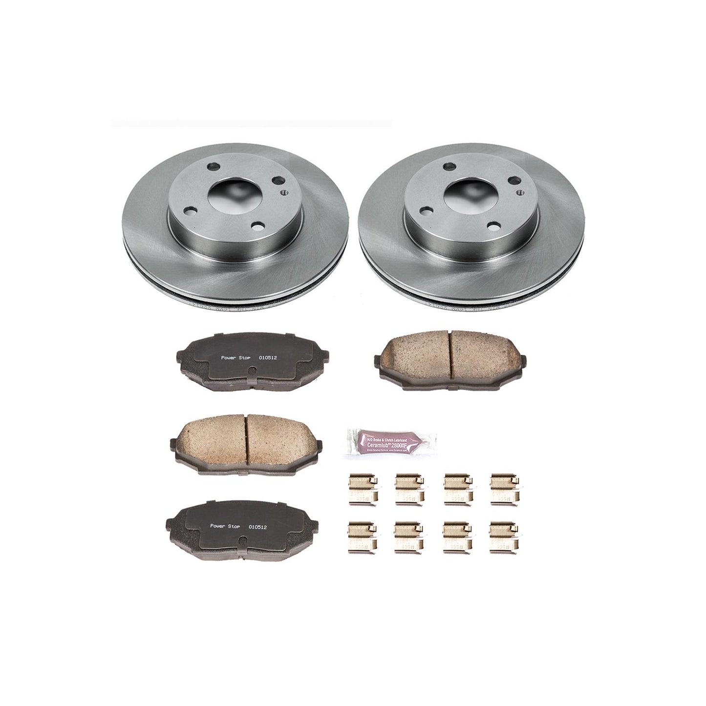 Power Stop Z17 Evolution Plus Stock Replacement Brake Kits KOE717