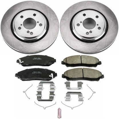 Power Stop Z17 Evolution Plus Stock Replacement Brake Kits KOE7352
