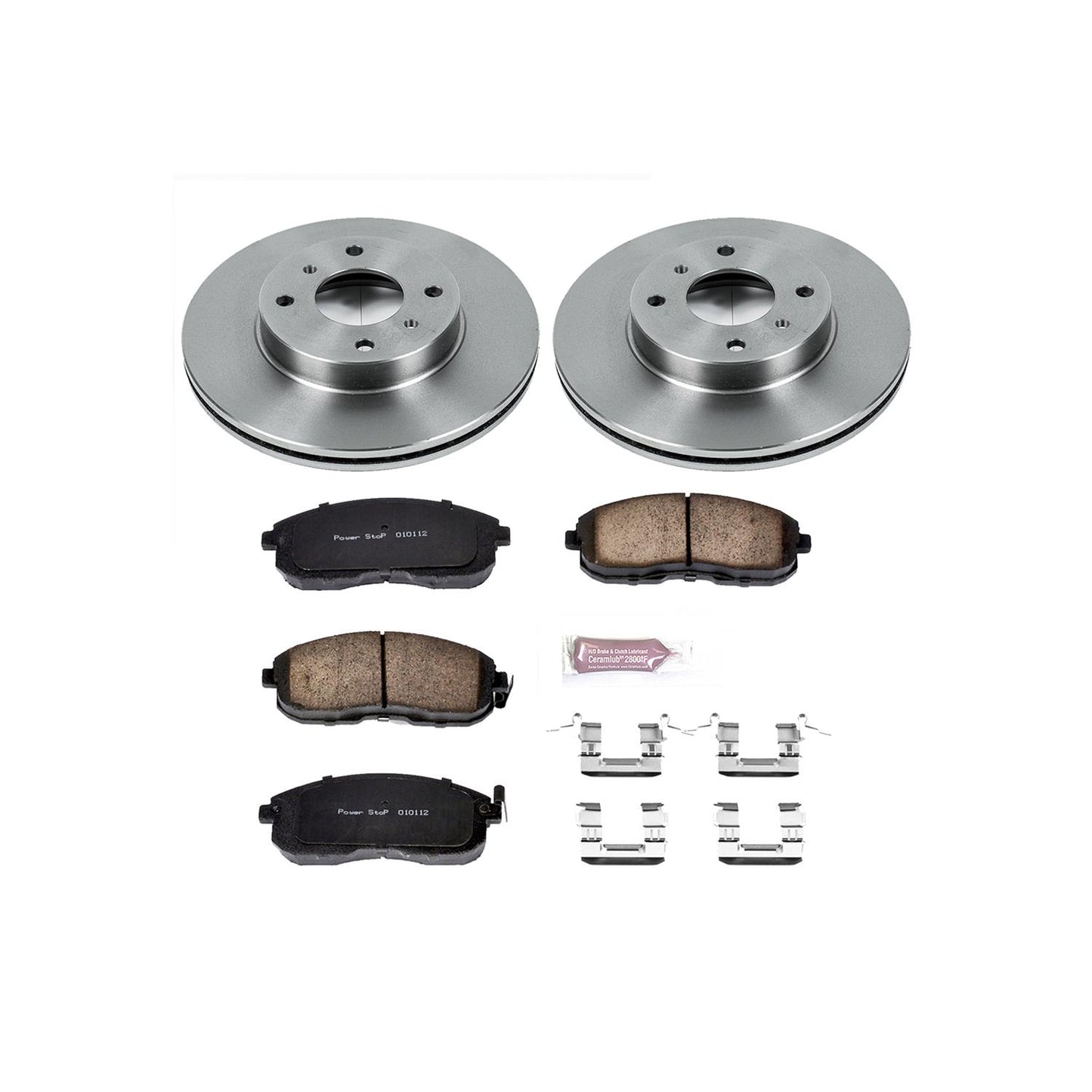 Power Stop Z17 Evolution Plus Stock Replacement Brake Kits KOE749