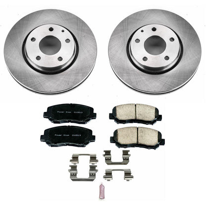Power Stop Z17 Evolution Plus Stock Replacement Brake Kits KOE7689
