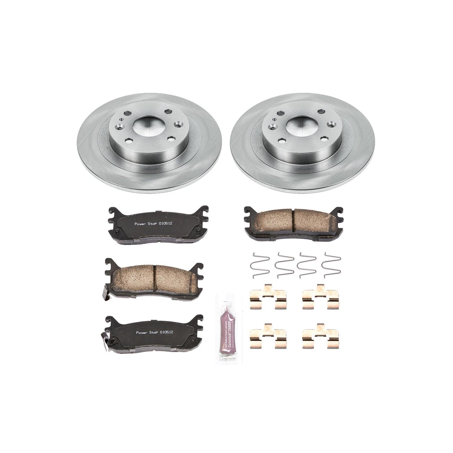 Power Stop Z17 Evolution Plus Stock Replacement Brake Kits KOE772