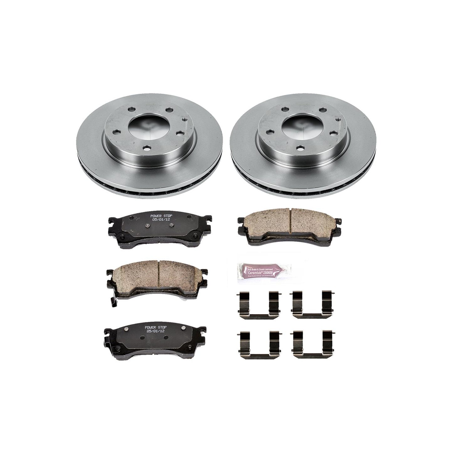 Power Stop Z17 Evolution Plus Stock Replacement Brake Kits KOE782
