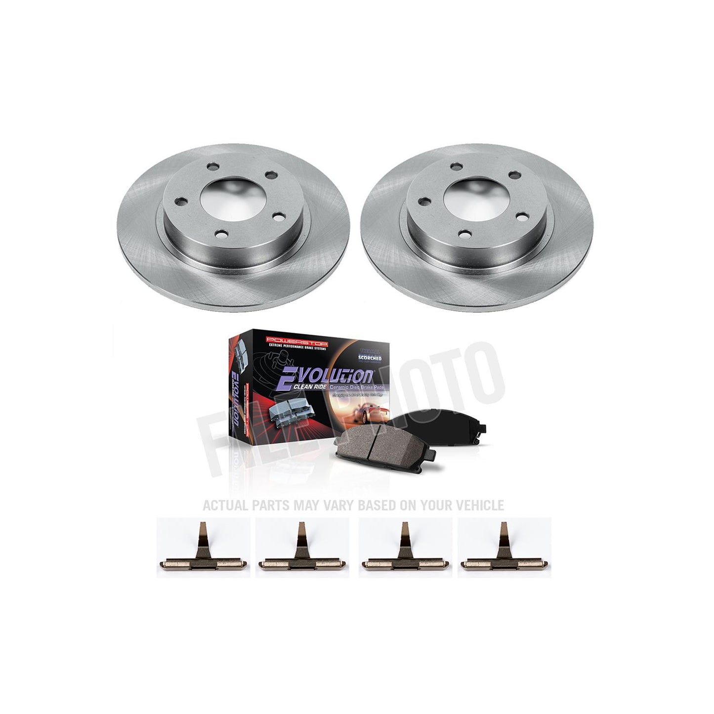 Power Stop Z17 Evolution Plus Stock Replacement Brake Kits KOE790