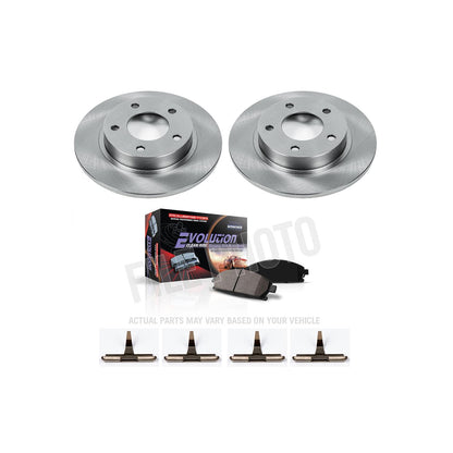 Power Stop Z17 Evolution Plus Stock Replacement Brake Kits KOE790