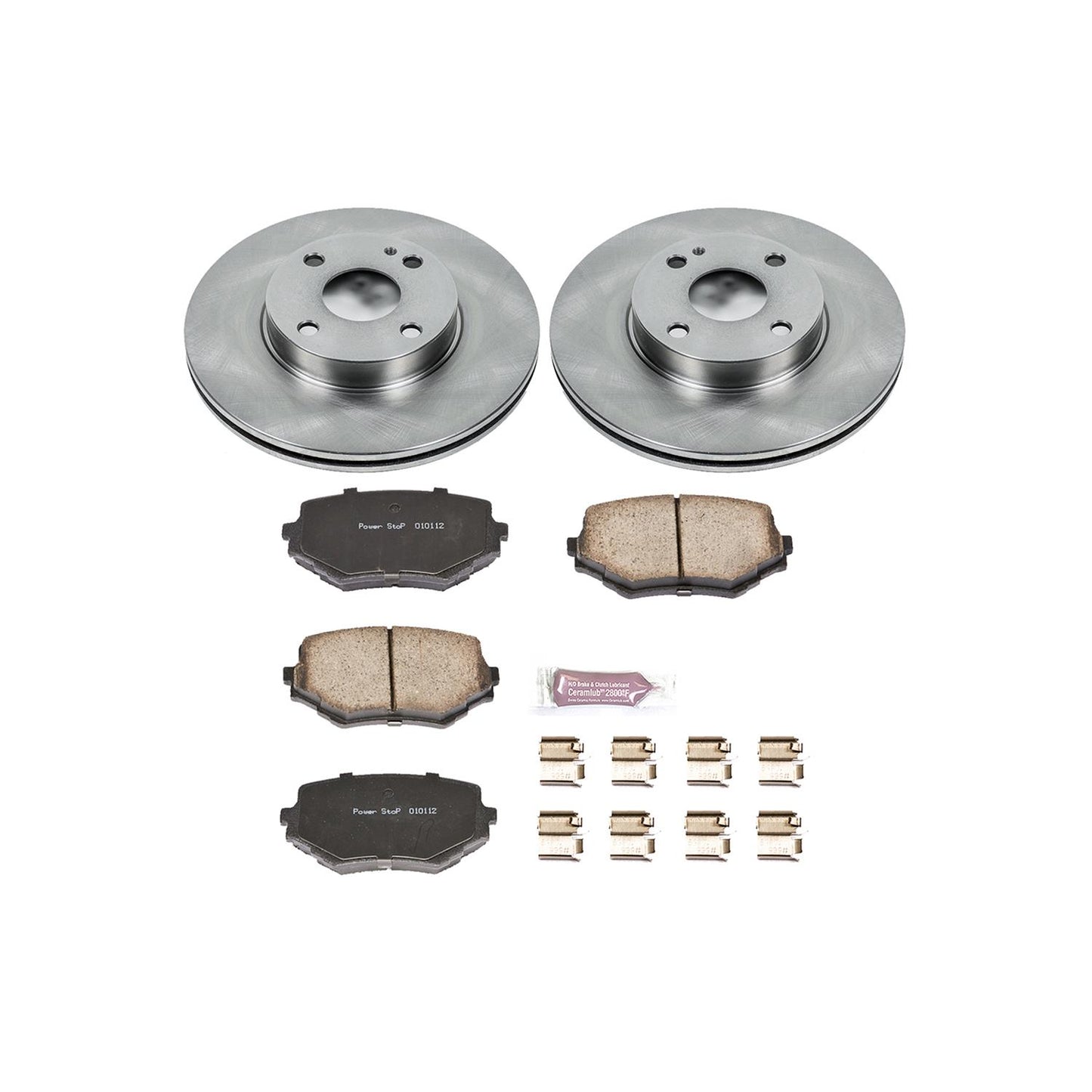 Power Stop Z17 Evolution Plus Stock Replacement Brake Kits KOE793