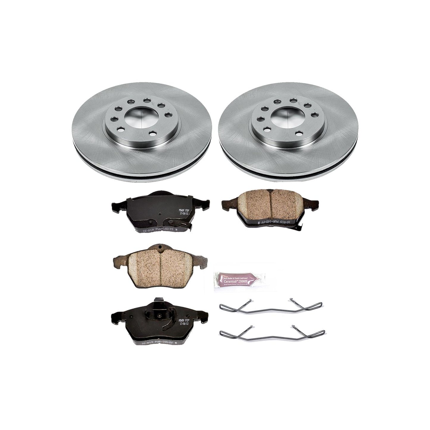 Power Stop Z17 Evolution Plus Stock Replacement Brake Kits KOE834