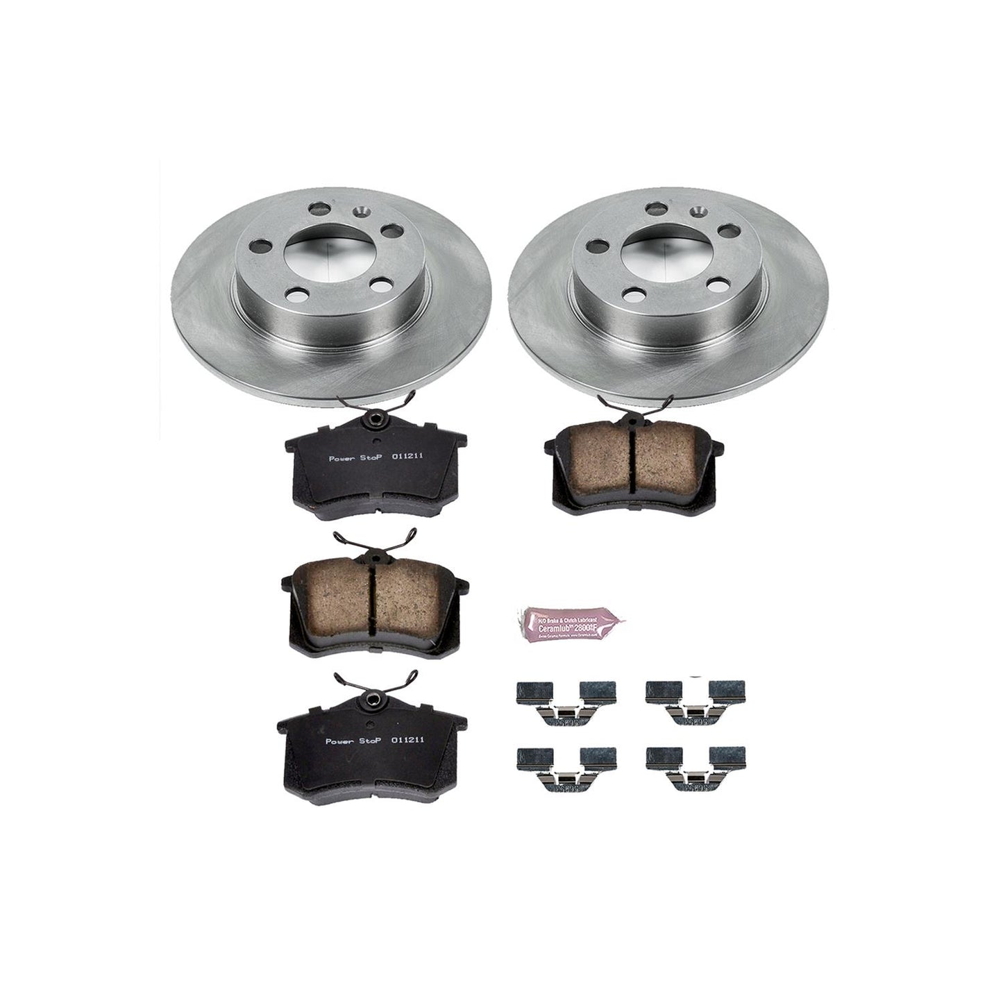Power Stop Z17 Evolution Plus Stock Replacement Brake Kits KOE848
