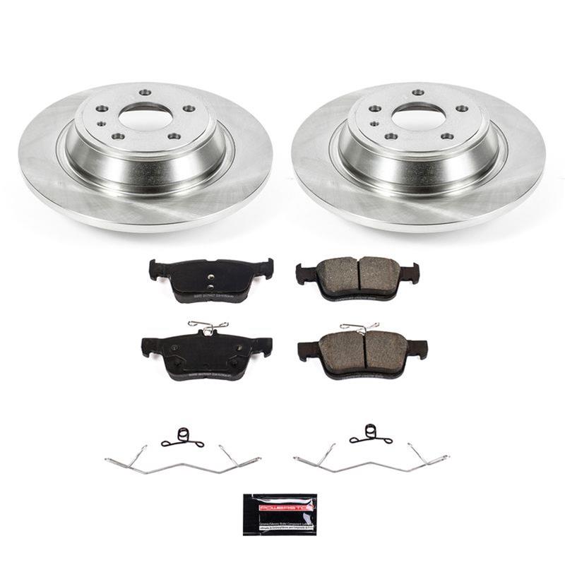 Power Stop Z17 Evolution Plus Stock Replacement Brake Kits with Calipers KCOE8533