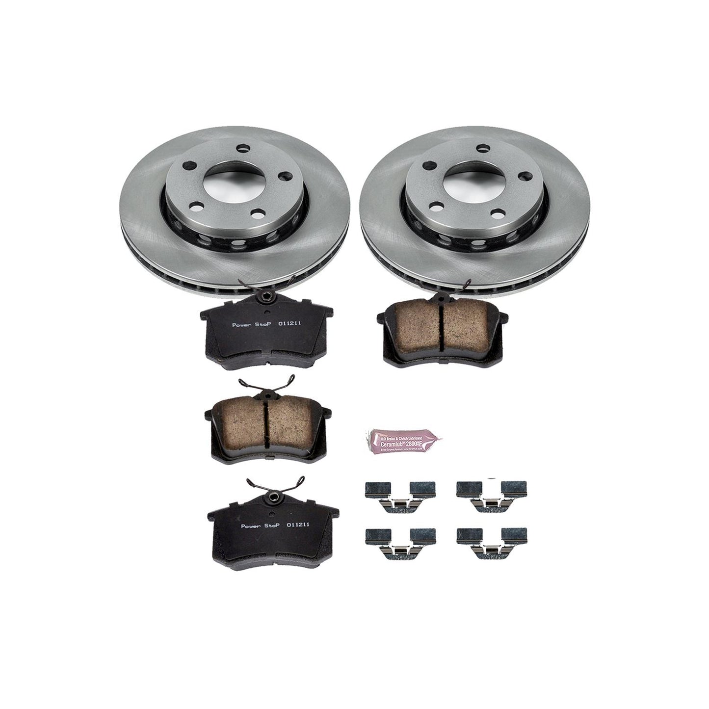Power Stop Z17 Evolution Plus Stock Replacement Brake Kits KOE894