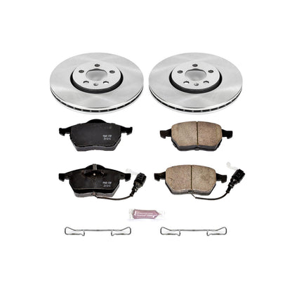 Power Stop Z17 Evolution Plus Stock Replacement Brake Kits KOE898