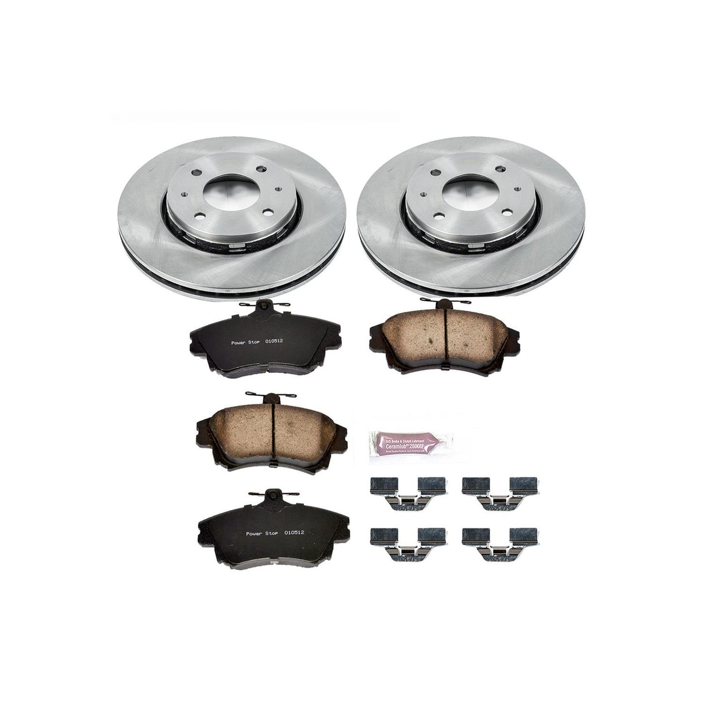 Power Stop Z17 Evolution Plus Stock Replacement Brake Kits KOE911