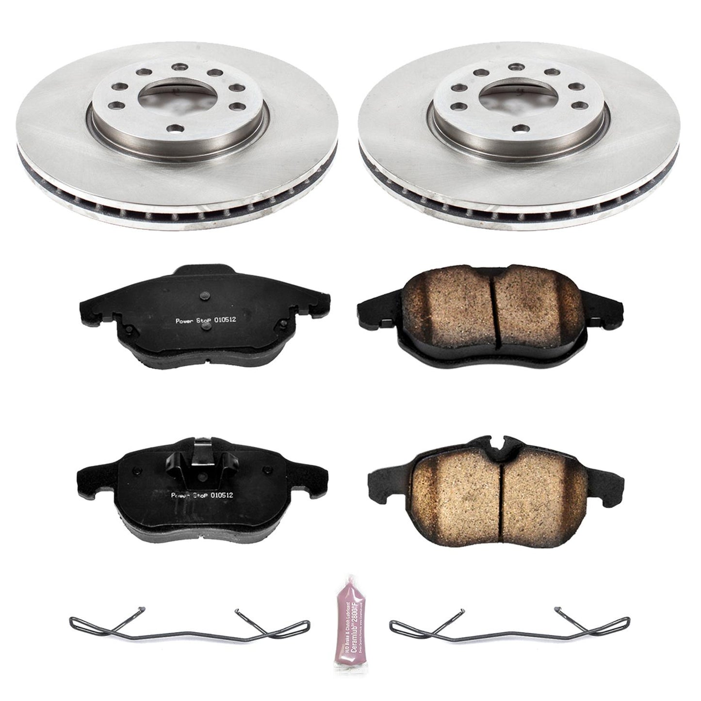 Power Stop Z17 Evolution Plus Stock Replacement Brake Kits KOE978