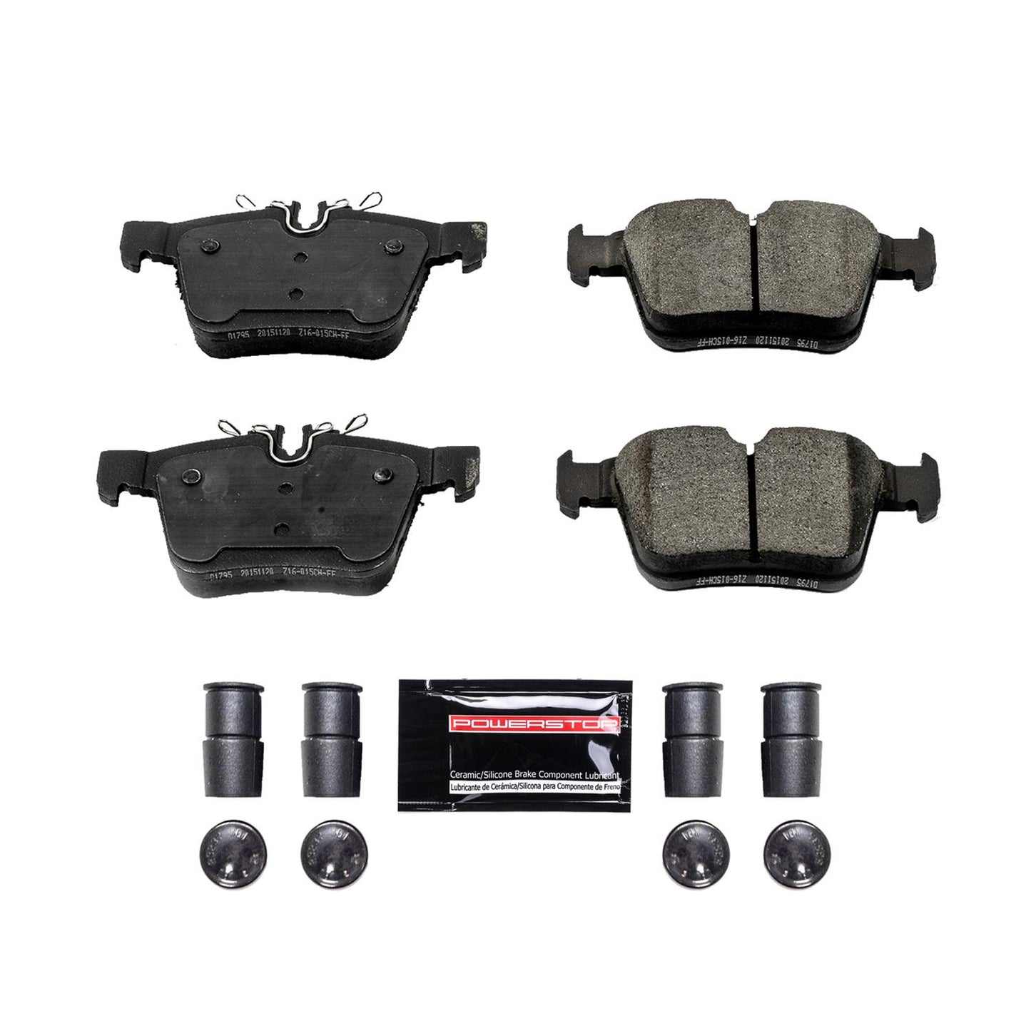 Power Stop Z23 Evolution Sport Brake Pads and Hardware Kits Z23-1795