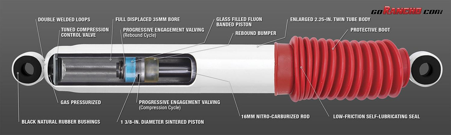 Rancho RS5000X Shock Absorbers RS55274