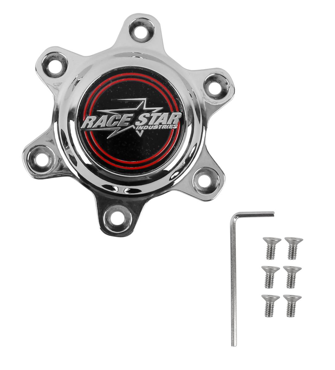 Race Star Center Caps 619-6000-1