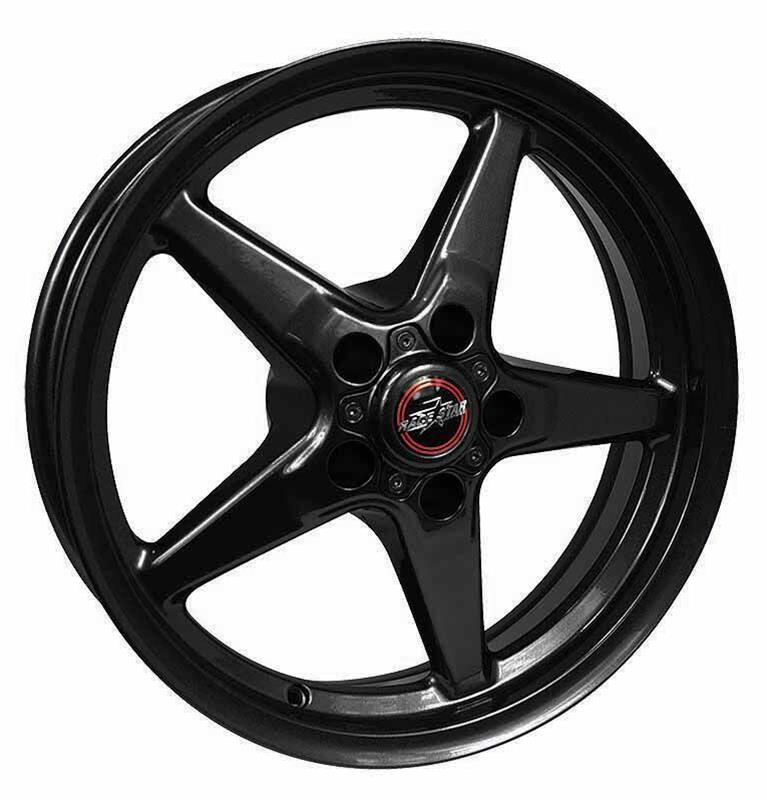 Race Star 92 Drag Star Bracket Racer Gloss Black Wheels 92-885353B