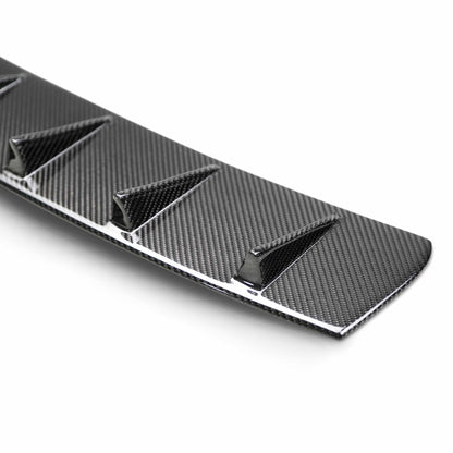 Seibon 2016 Honda Civic 4 Door FC1/FC2 Carbon Fiber Gloss Finish Rear Fin Spoiler RFS16HDCV4