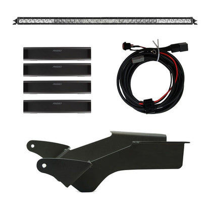 Rigid Industries Roof Rack Light Kit with a SR Spot/Flood Bar Combos 46726
