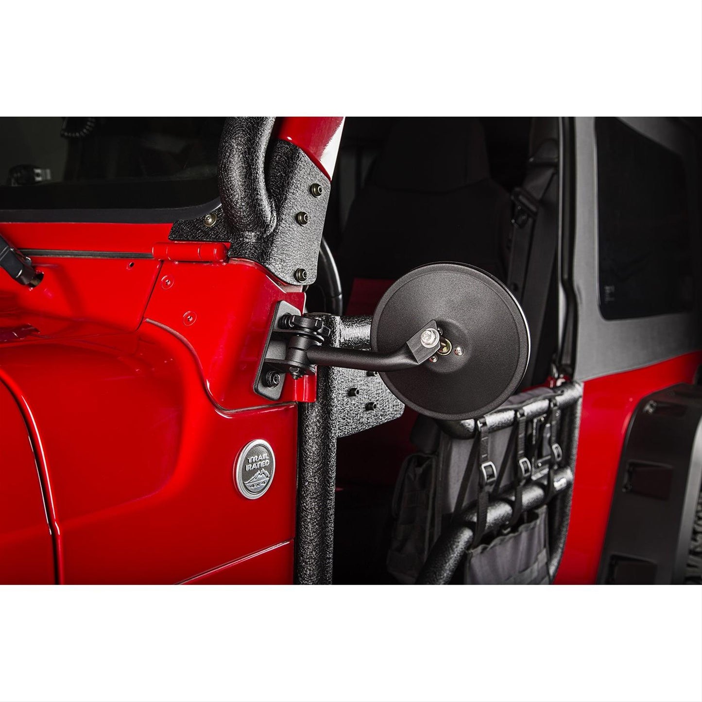 Rugged Ridge Quick-Release Side View Mirrors 11025.19