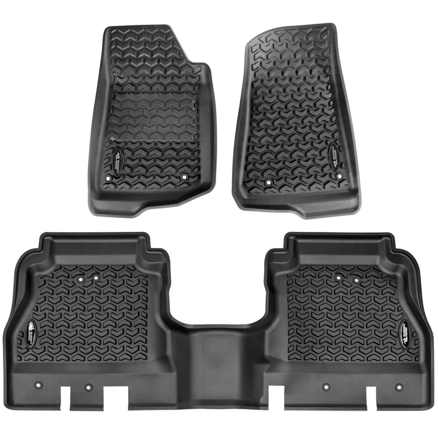 Rugged Ridge All-Terrain Floor Liners 12987.44