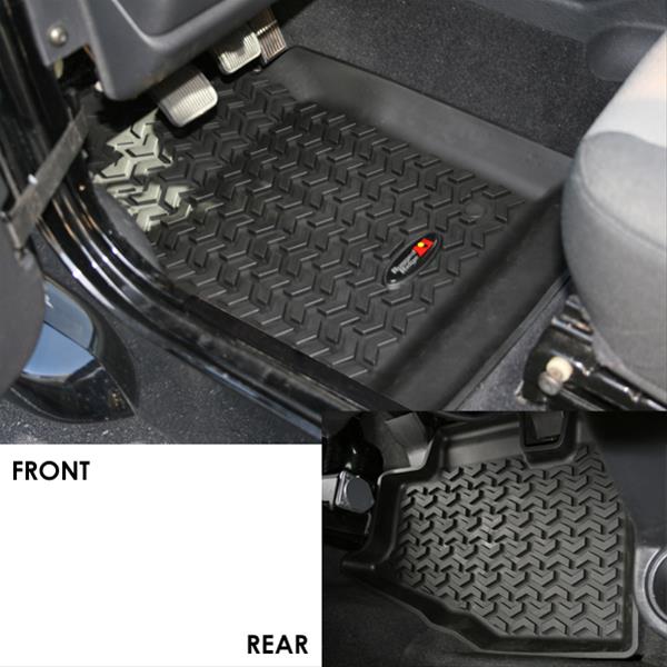 Rugged Ridge All-Terrain Floor Liners 12987.1 12987.10