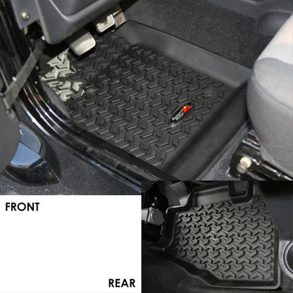 Rugged Ridge All-Terrain Floor Liners 12987.1 12987.10
