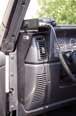 Rugged Ridge CB Radio Mounting Brackets 13551.09