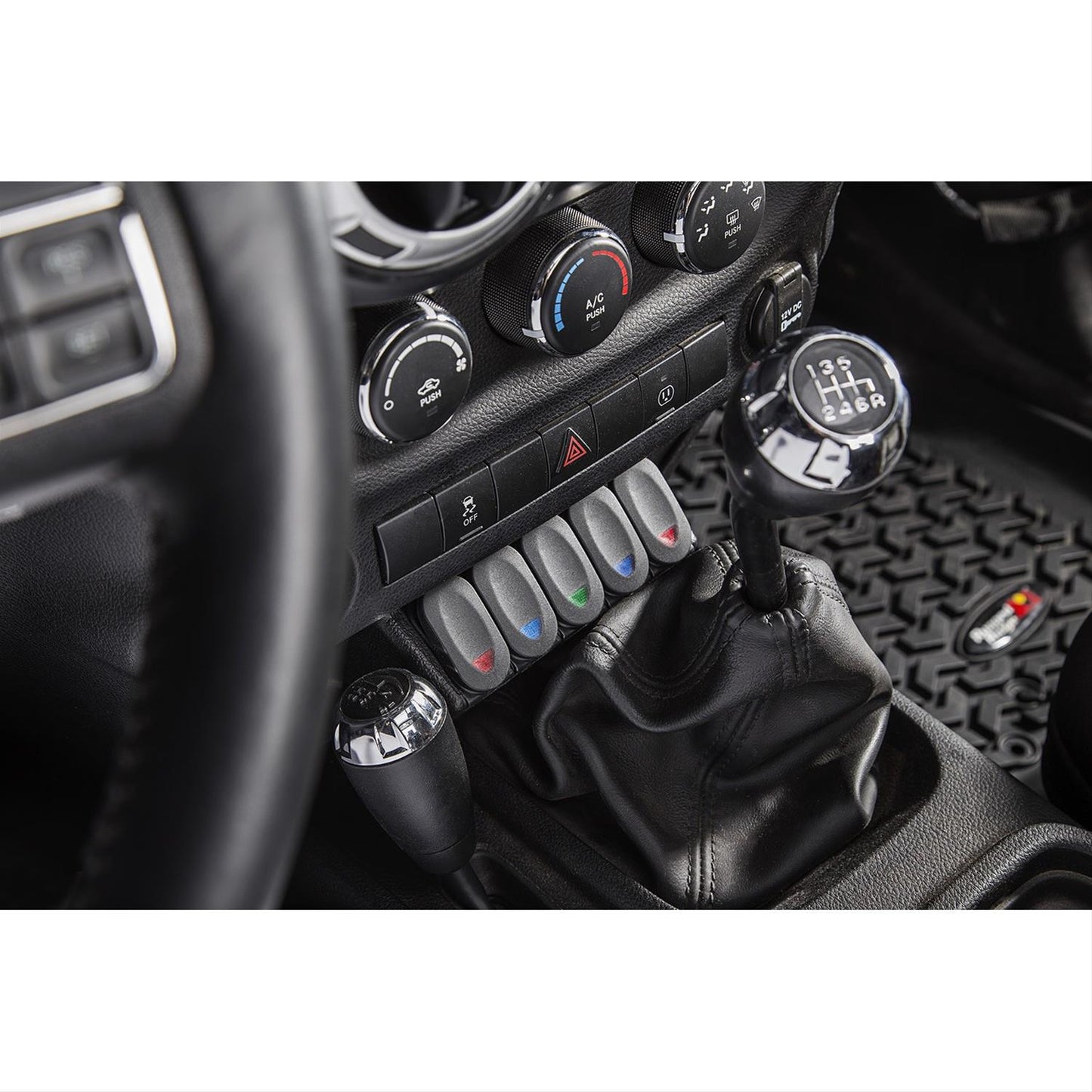 Rugged Ridge Lower Switch Pod Panels 17235.54