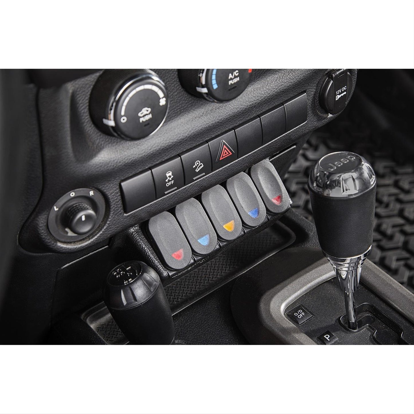 Rugged Ridge Lower Switch Pod Panels 17235.54
