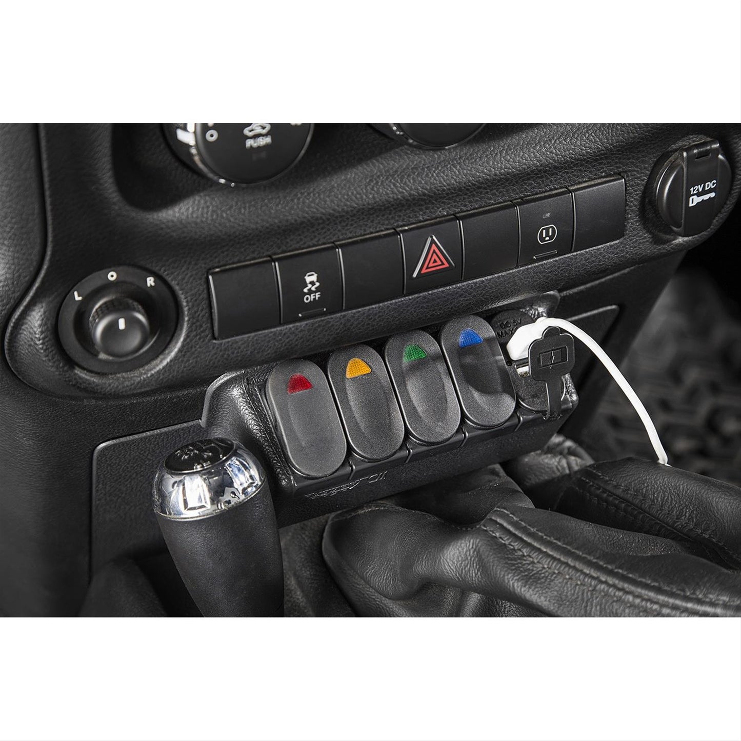 Rugged Ridge Lower Switch Pod Panels 17235.84