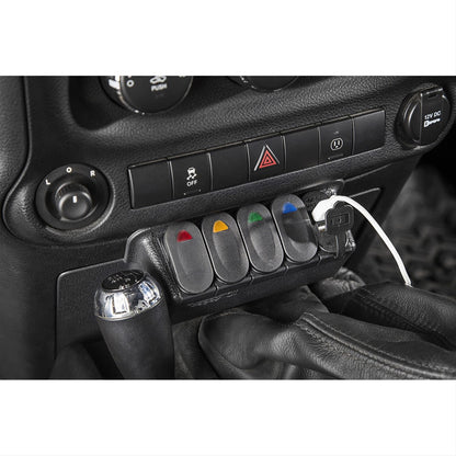 Rugged Ridge Lower Switch Pod Panels 17235.84