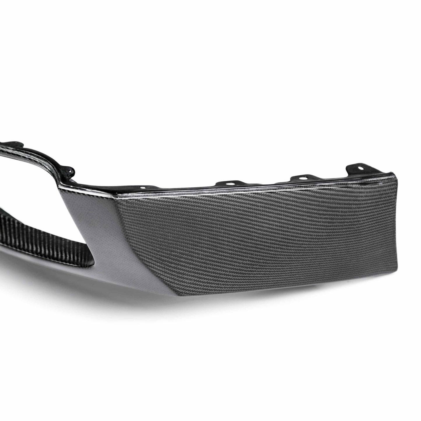 Seibon 09-10 Nissan GTR R35 OEM Style Carbon Fiber Rear Lip RL0910NSGTR-OE