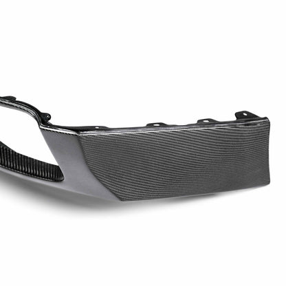 Seibon 09-10 Nissan GTR R35 OEM Style Carbon Fiber Rear Lip RL0910NSGTR-OE
